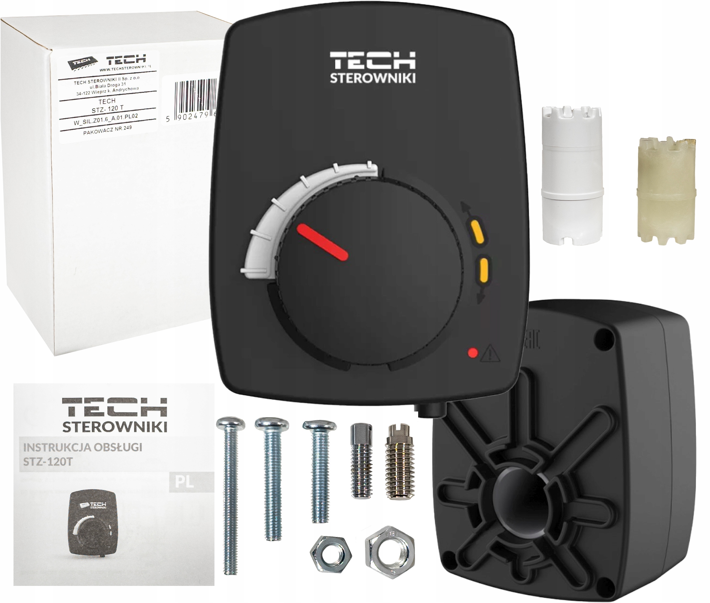 Pohon Zmiešavacieho Ventilu 3-4 Cestný 3-BODOVÝ Tech STZ-120T