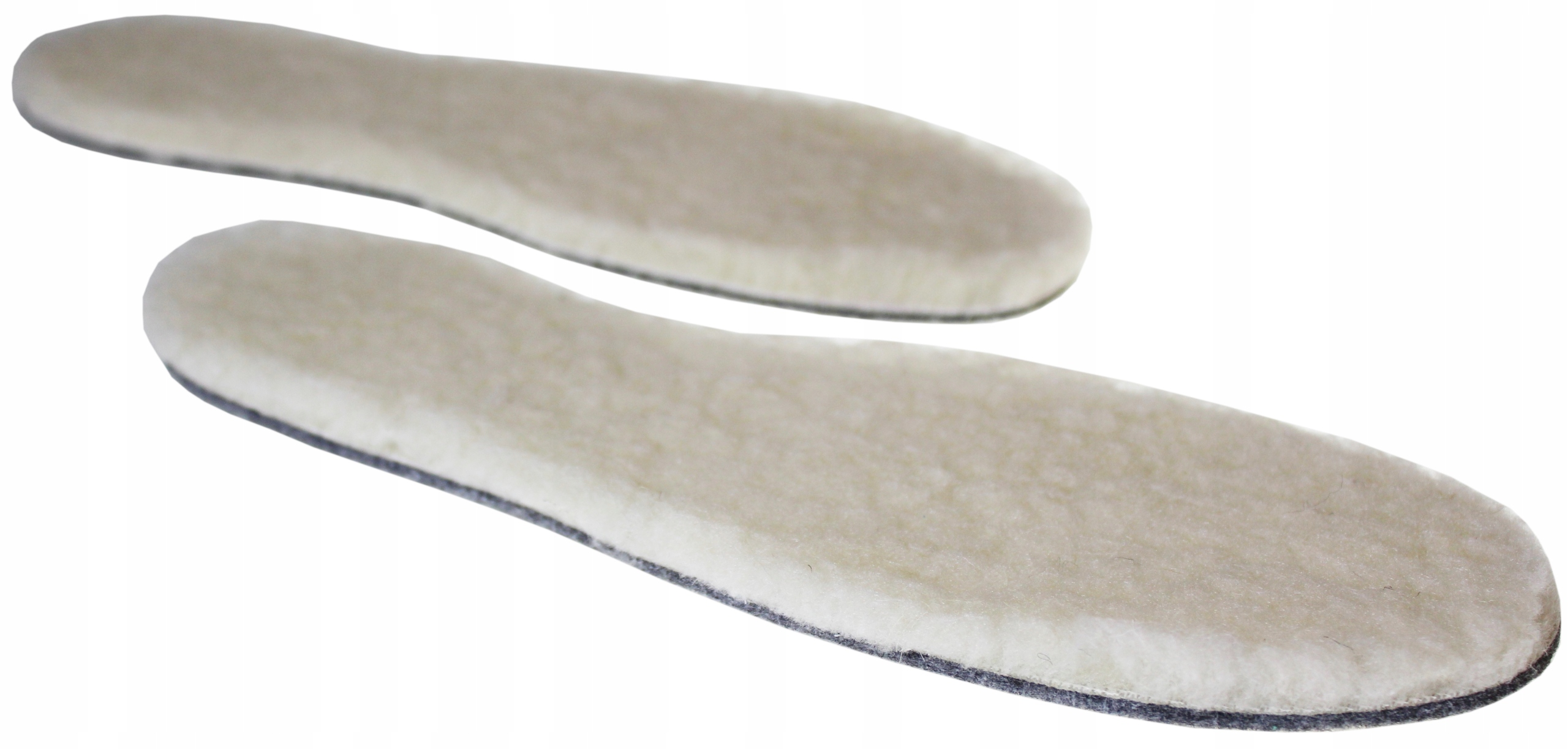 WKŁADKI DO BUTÓW ZIMOWE FILCOWE WEŁNA OWCZA r. 42 Model WEŁNA OWCZA WCHŁANIAJĄCE NADMIAR WILGOCI