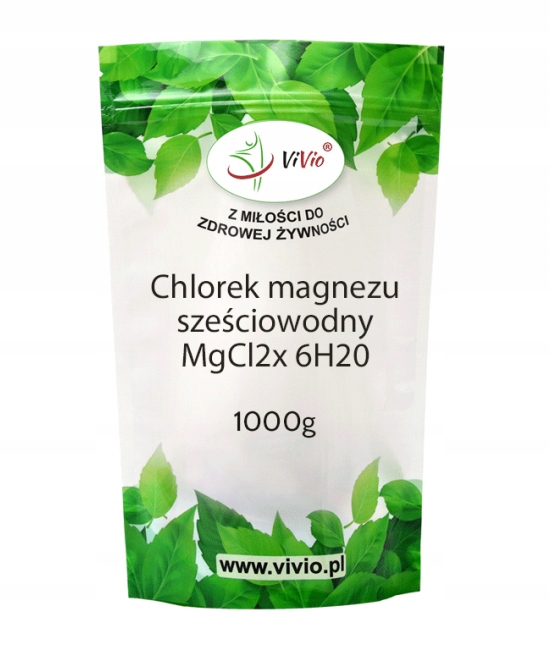 VIVIO Sól magnezowa - chlorek magnezu 1000g