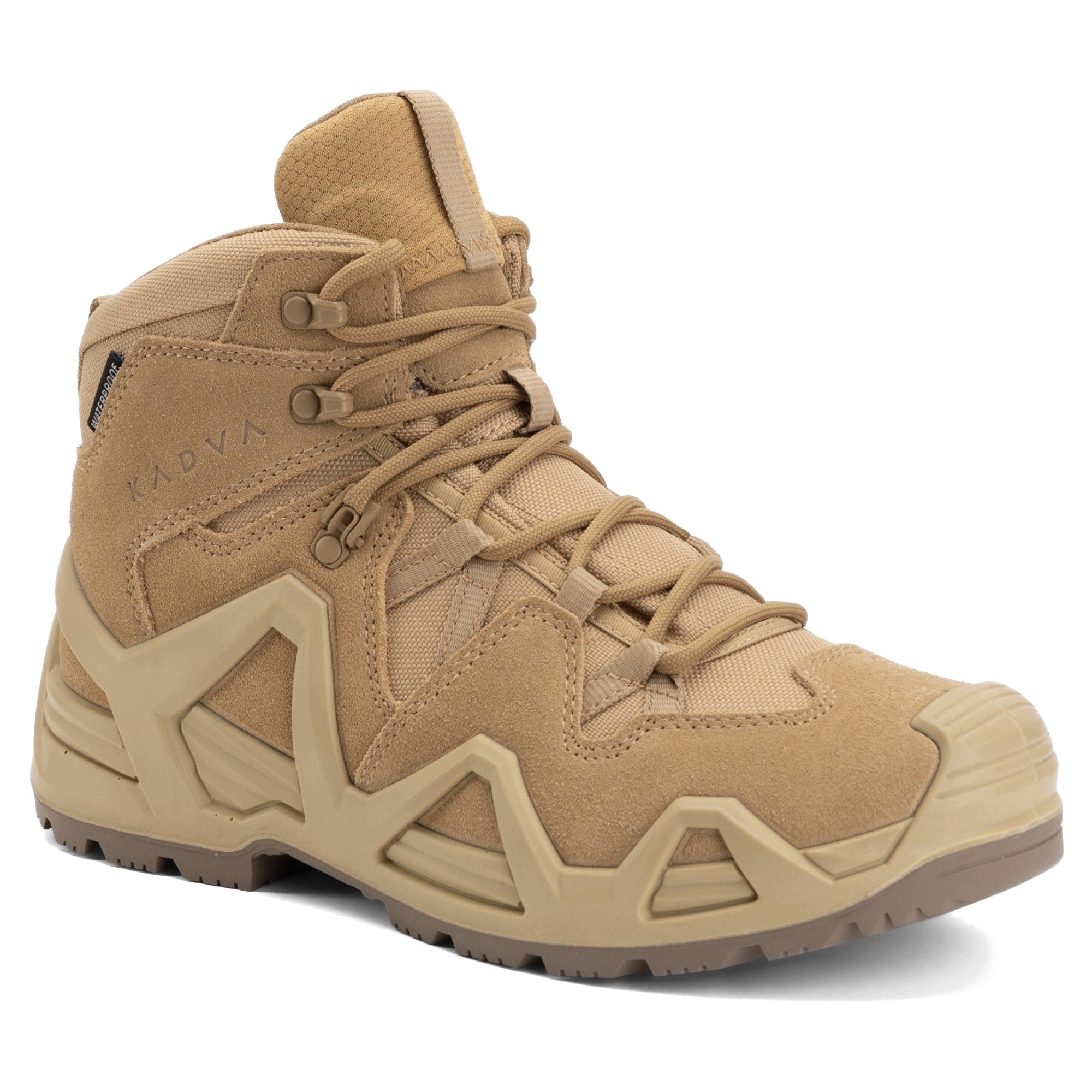 Buty trekkingowe męskie Kadva Thunder Hg Wp beżowy Wysokie W Góry 43