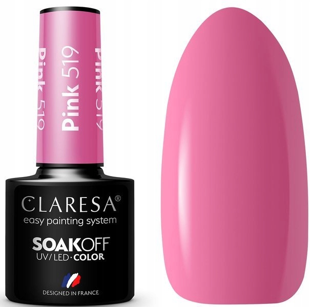 

Claresa Lakier Hybrydowy Pink 519