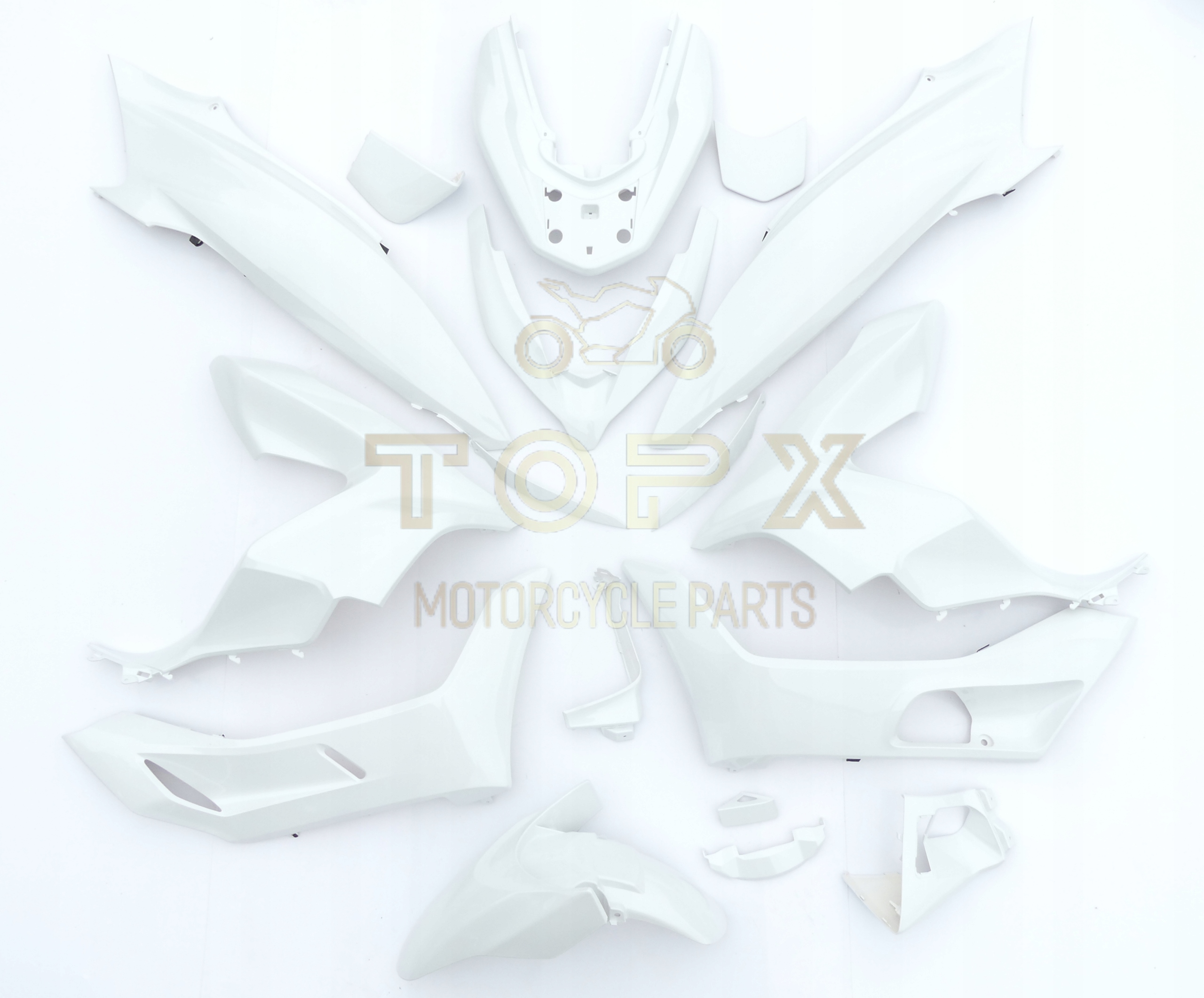 Kompletní Sada Plastů x16 Kapotáž Blatník Bok Honda Pcx 125 150 18-20 K97