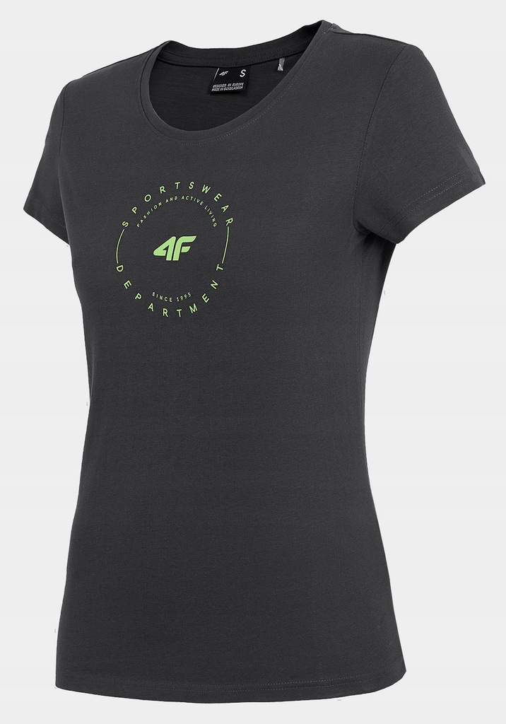 KOSZULKA DAMSKA 4F T-SHIRT BAWEŁNA 100% TSD032 S Cechy dodatkowe brak