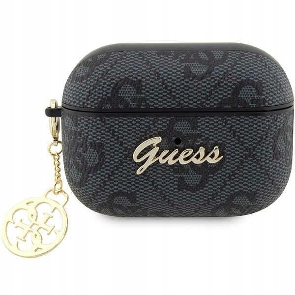 Guess GUAP2G4GSMK AirPods Pro 2 (2022/2023) cover czarny/black 4G Charm Col