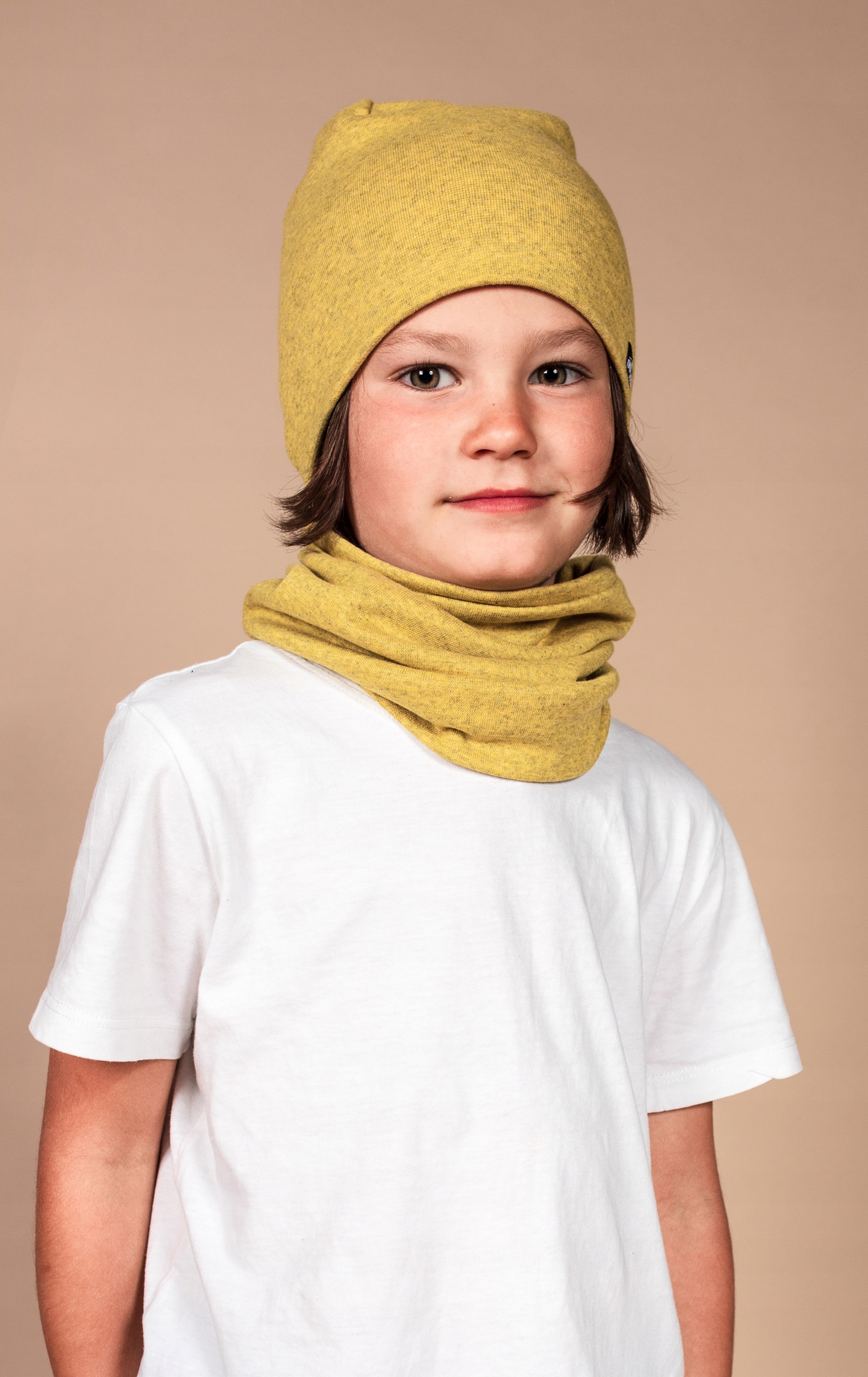 Czapka + komin kpl dwuwarstwowy 52-54 DUŻO KOLORÓW Kod producenta KJ-001-K13-R.52-54-K