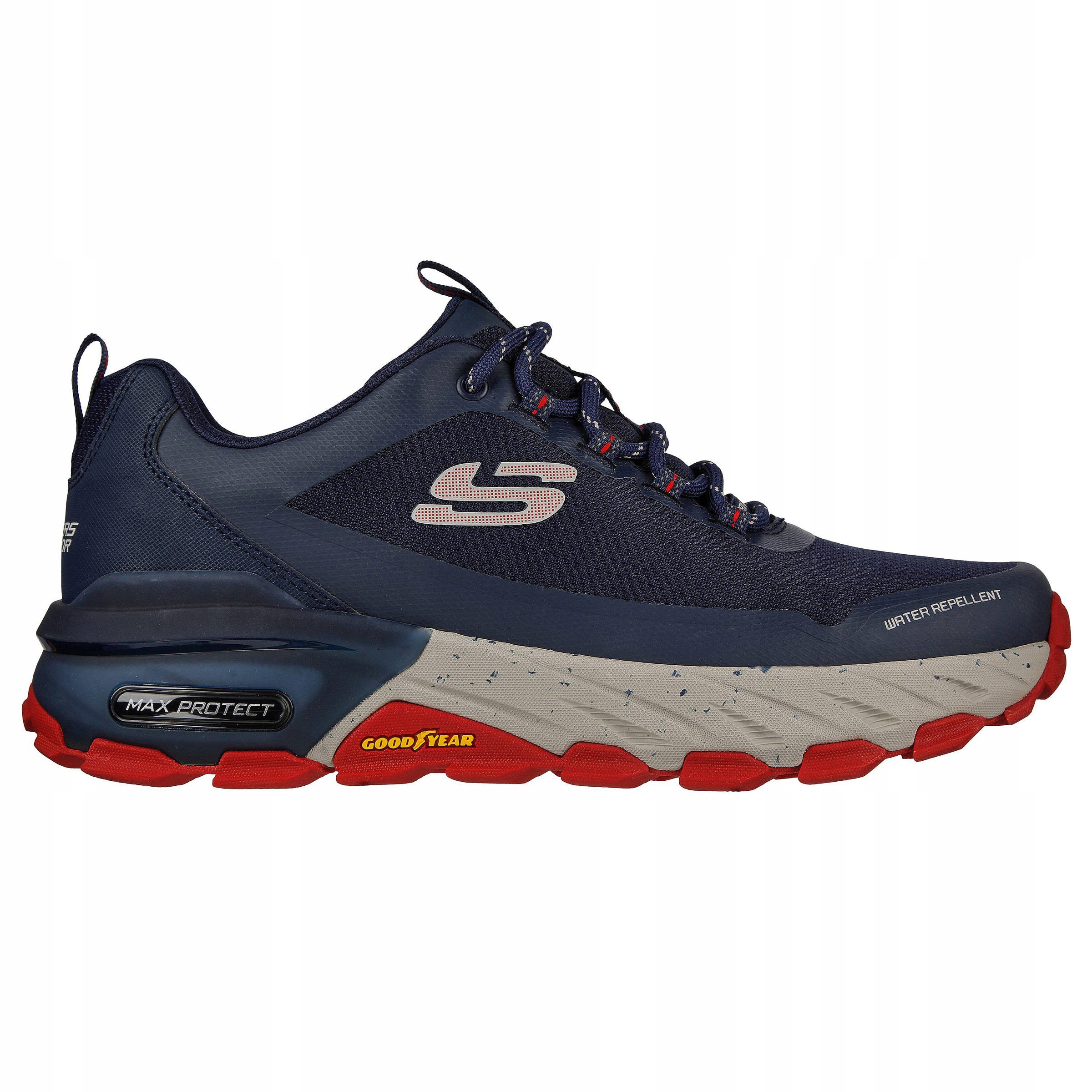 Buty sneakersy męskie Skechers Max Protect WODOODPORNE PODESZWA GOOD YEAR EAN (GTIN) 195204985007