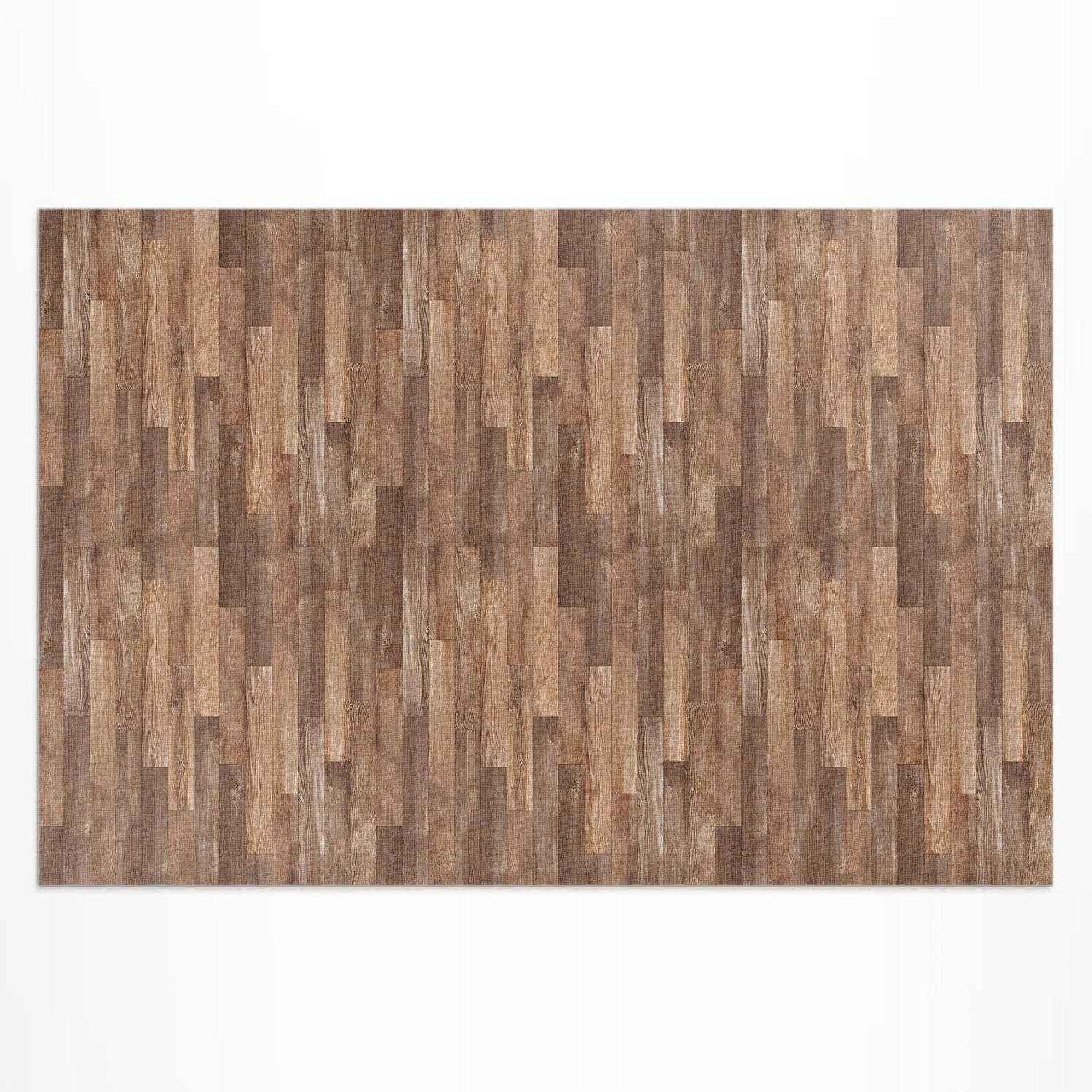 Balkónový vinylový Uv koberec Štýlové drevené podlahové parkety 100 x 150 cm