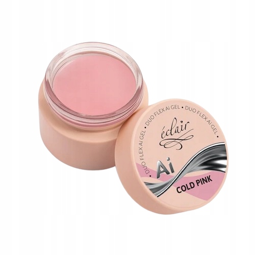 Stavební gel Eclair Duo Flex Ai Gel Cold Pink 50 g