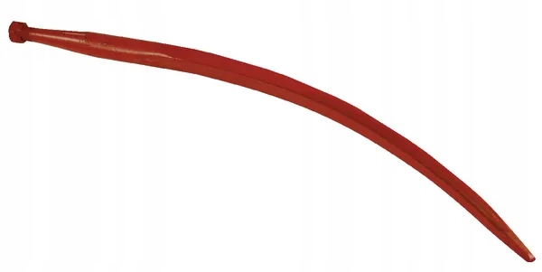 Ząb ładowacza, wygięty zamykający, profil kwadrato