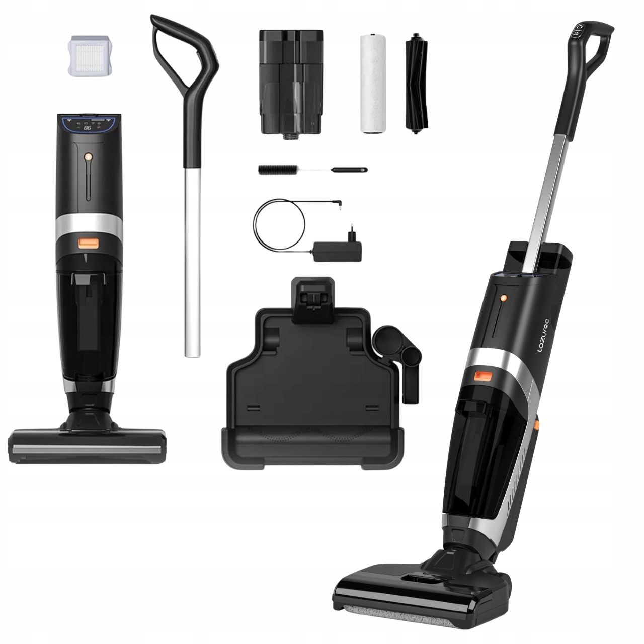 Odkurzacz pionowy bezprzewodowy mopujący L5 Pro 5w1 z funkcją mycia lampaUV