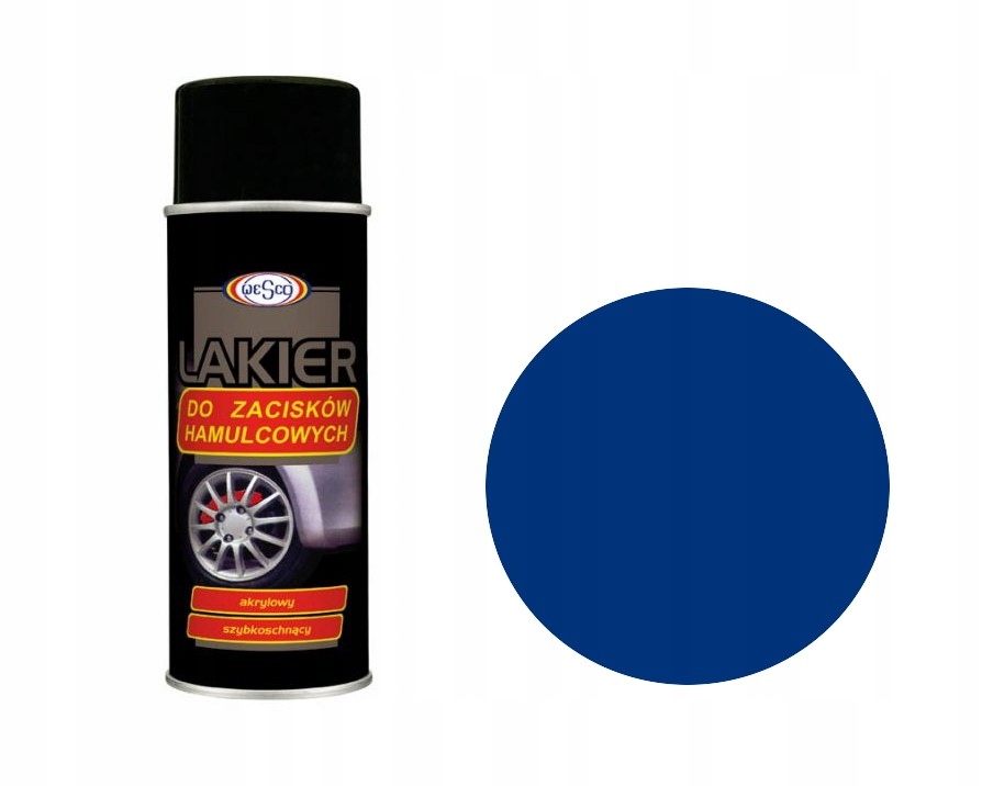 Wesco зажимной лак синий Ral5005 спрей