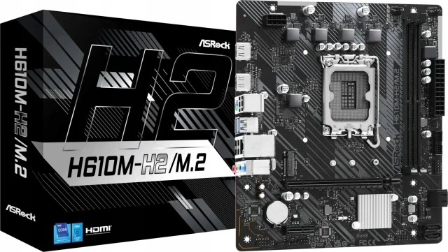 Płyta główna ASRock H610M-H2/M.2 Intel LGA1700 DDR4 Sata M.2 4X