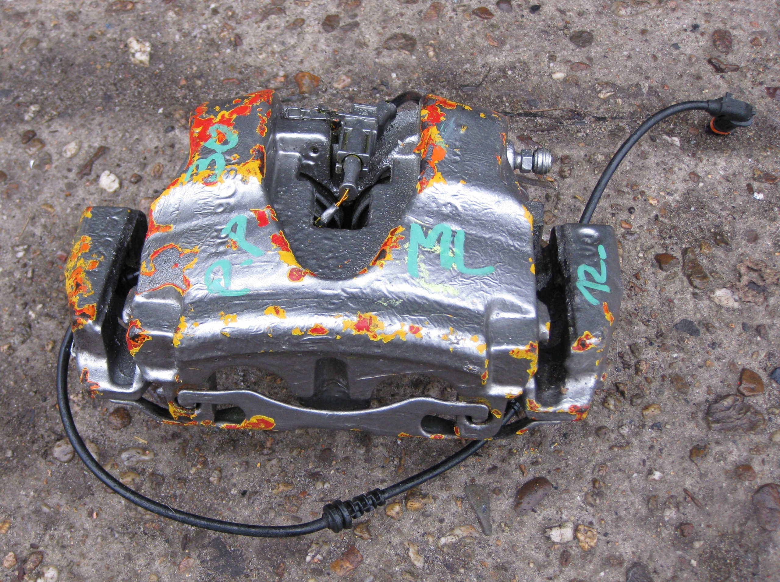 MERCEDES ML W166 3.0 CDI 12R caliper brake right front