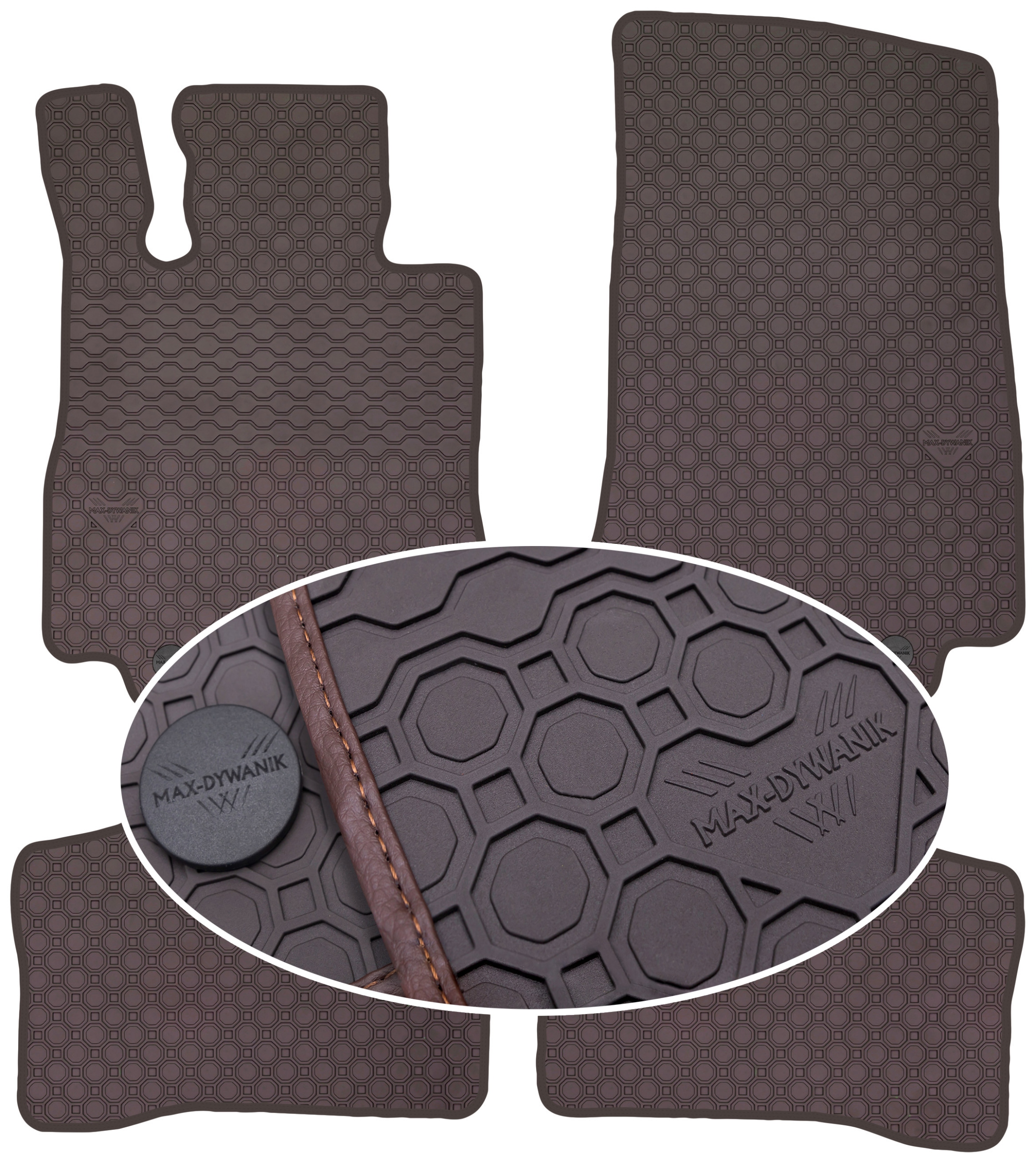 Mercedes Eqc 2019 Koberce Hnedé