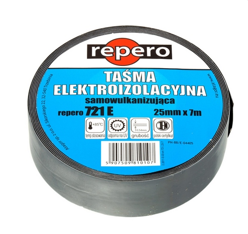Taśma samowulkanizująca elektroizolacyjna 50mm 7m