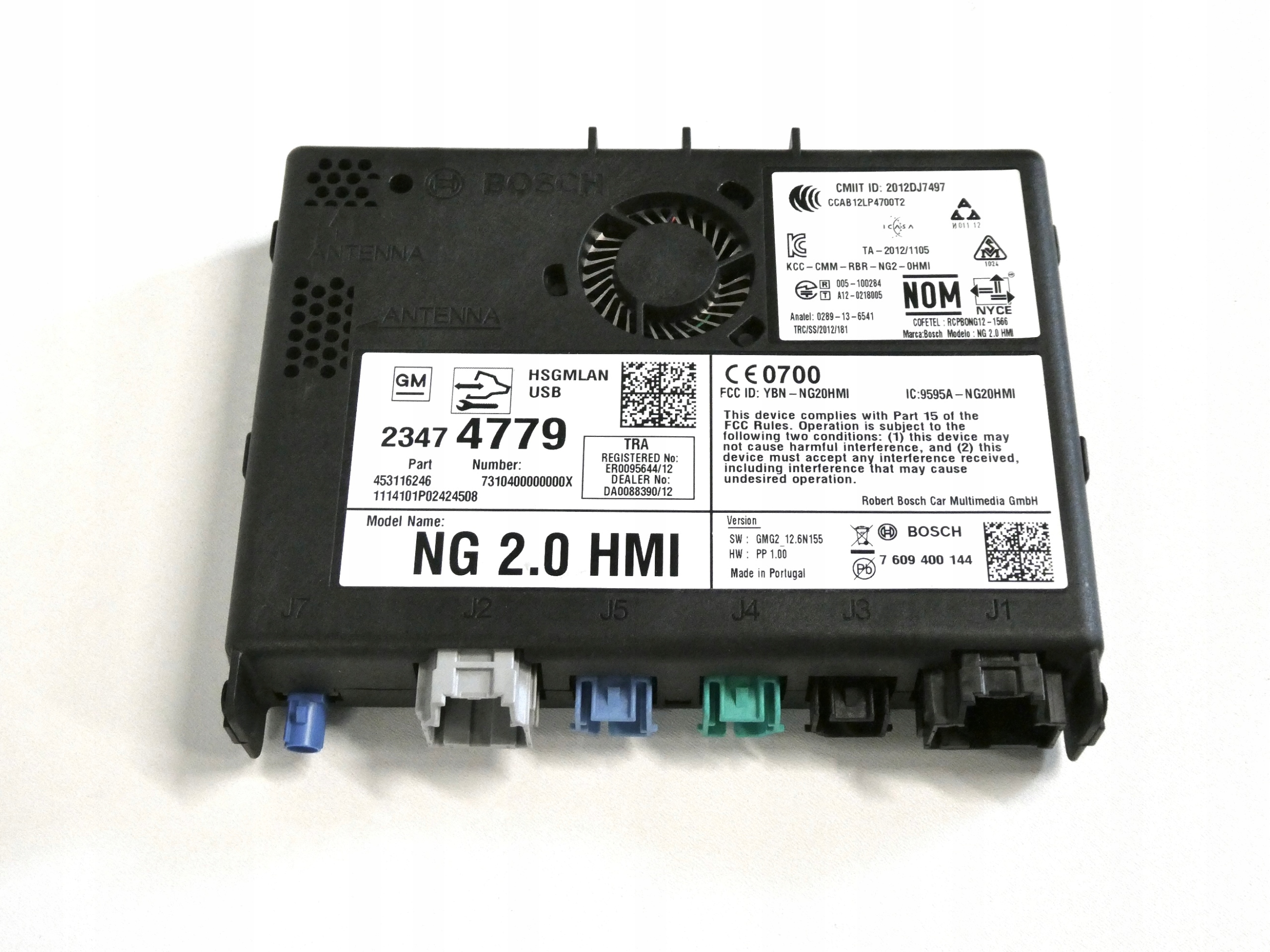 module HMI 2.0 23228497 OPEL INSIGNIA A LIFT
