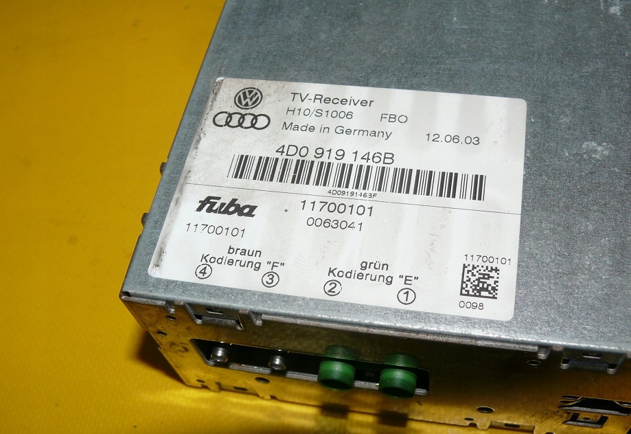 modulo TELEWIZYJNY TV AUDI A4 B6 4D0919146B