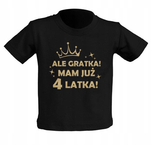 

Koszulka Ale Gratka Mam Już 4 Latka 3-4 lata