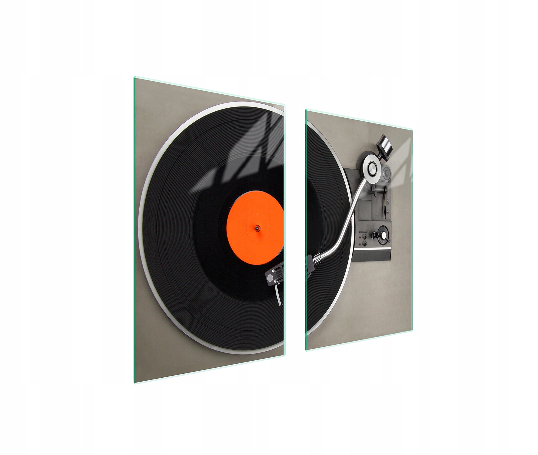 7v1 Skleněná ochranná deska na sporák 75x52 Vinyl