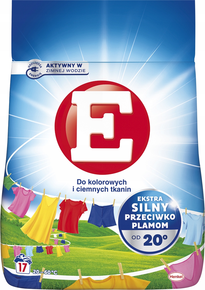 

Proszek do prania koloru i ciemnego 1,02 kg E