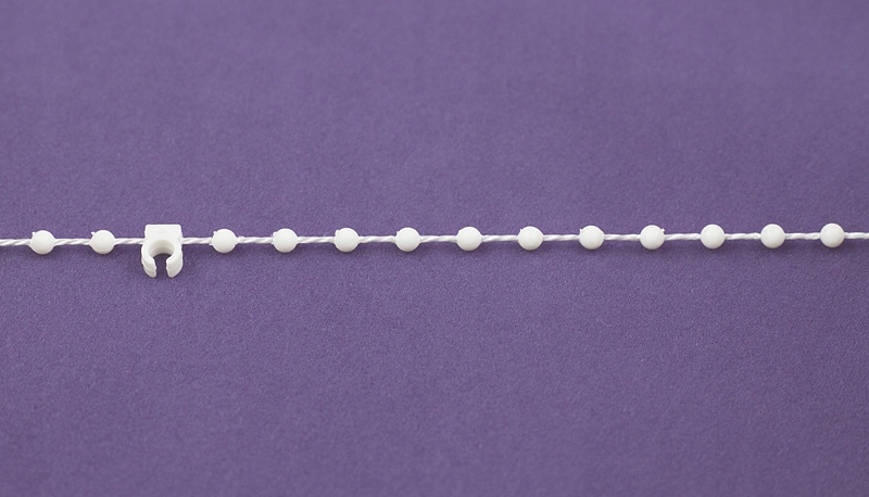 ŁAŃCUSZEK DO ŻALUZJI PIONOWEJ VERTICALI DOLNY 127mm/500m Marka Dorolet