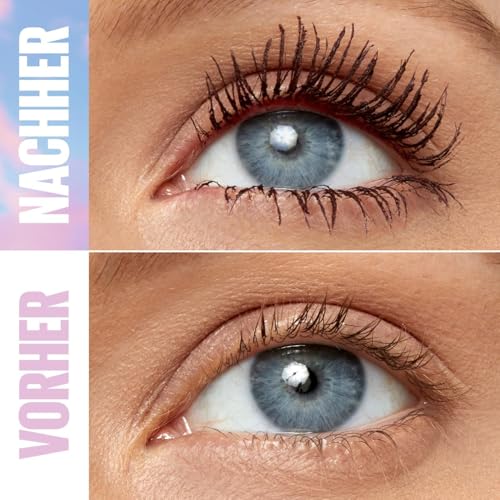 MAYBELLINE Nowy Jork Tusz Do Rzęs Sky High Czarny Niebieski Burgund 3x7,2ml — miniatura 3