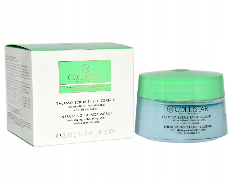 Collistar Energizzante exfoliační peeling revitalizující terapie 300 g