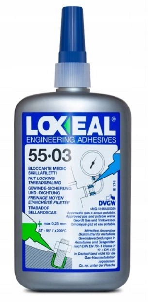 

Loxeal 55-03 Klej Do Gwintów Niebieski Średni 250