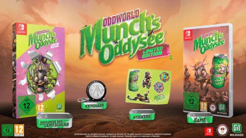 Oddworld: Munch's Oddysee Limited Edition (Switch)