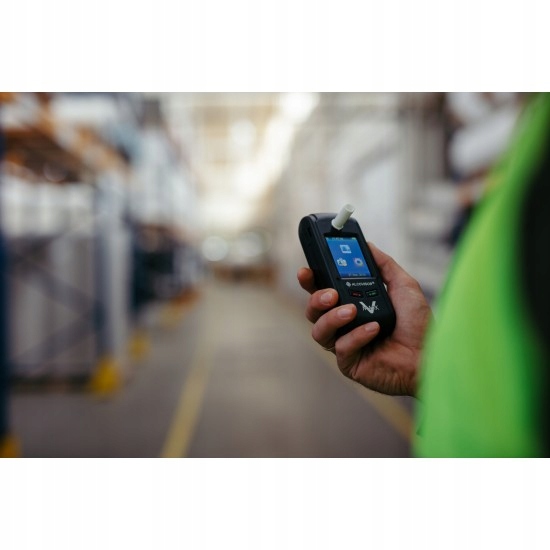 Alkomat AlcoVisor Mark V Plus z drukarką Rodzaj baterii baterie AAA