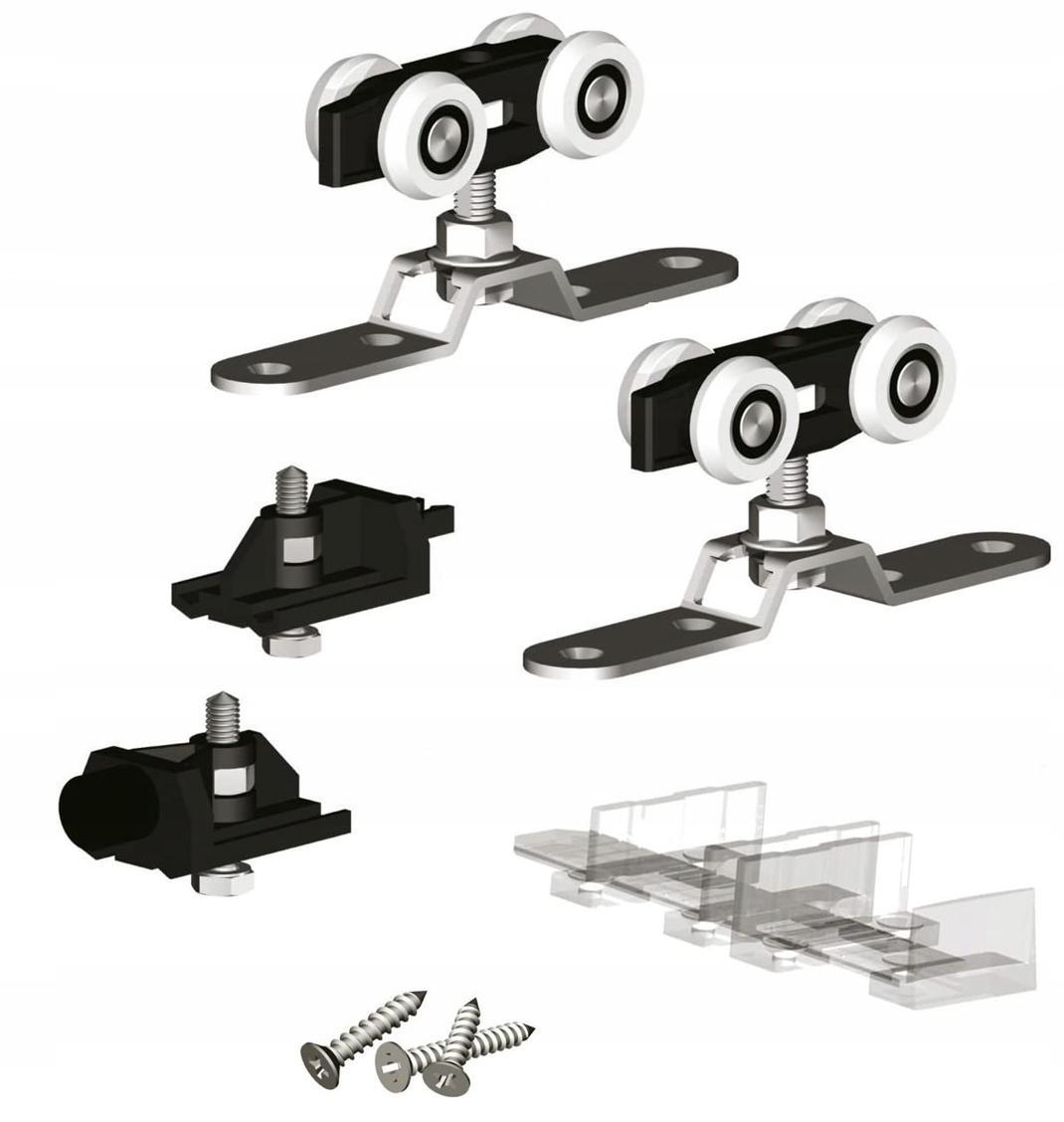 Přechodové posuvné dveře Hermann 120 kg komplet