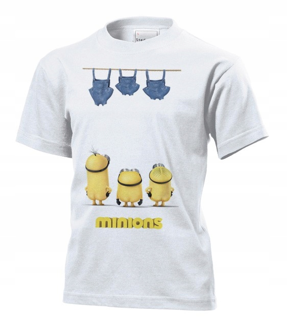 

Koszulka junior Minionki Gru Dave Bob Kevin 164