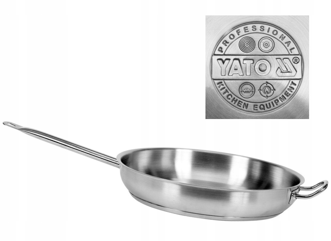 Yato Panvica Gastronomická Indukcia Plyn Pro 40CM