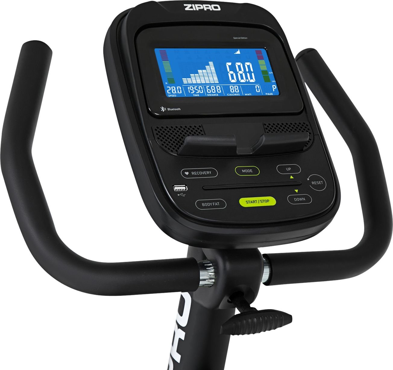 Rower Stacjonarny Rowerek Treningowy POZIOMY Leżący iConsole Kinomap Zipro Model Glow