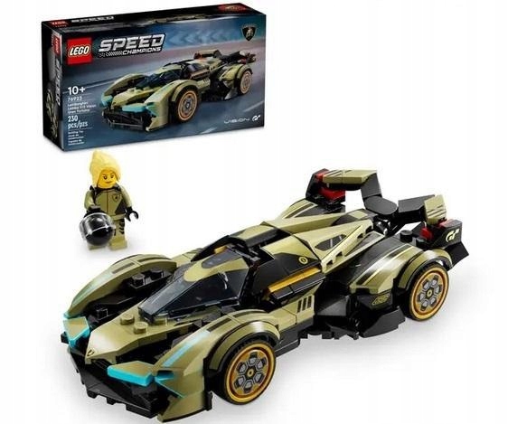Zestaw Lego Speed Champions 76923 Lamborghini Lambo V12 Gt Samochód Klocki