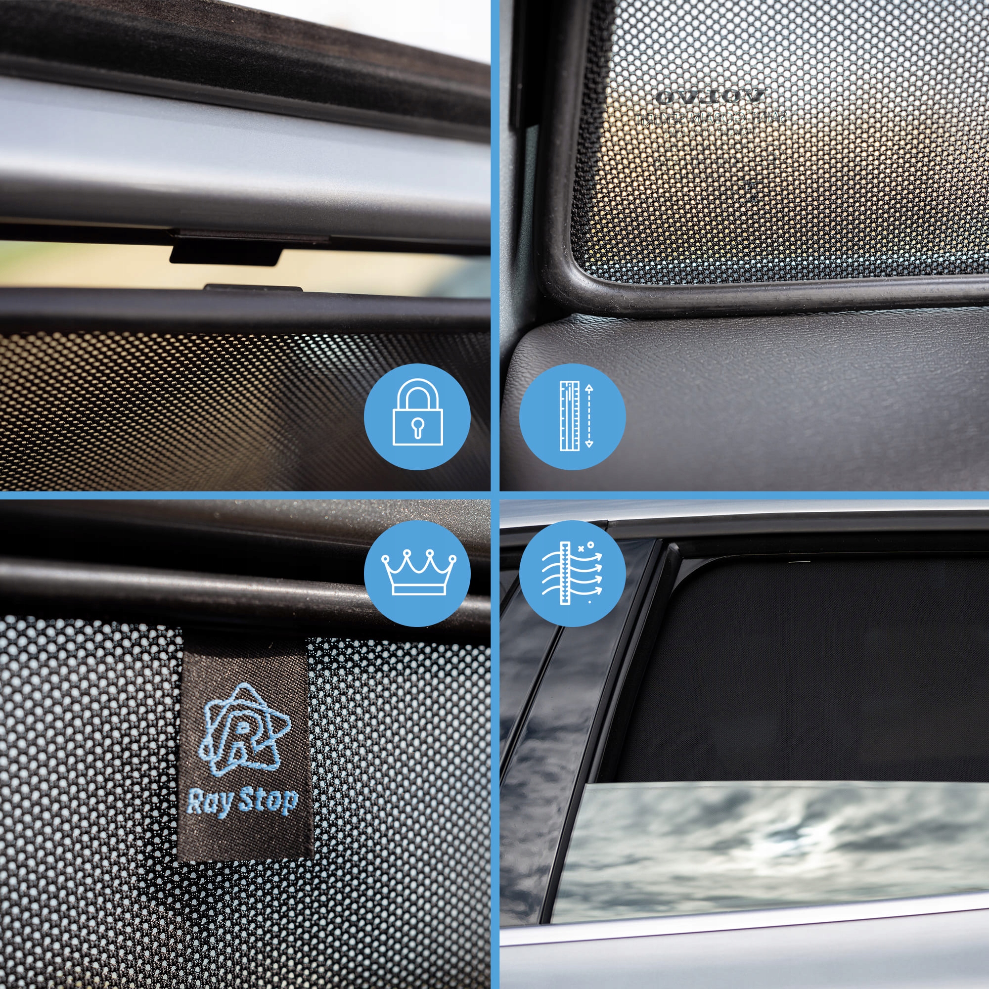 ZASŁONKI NA MAGNESACH FORD MONDEO IV 4 MK4 SEDAN Producent RayStop