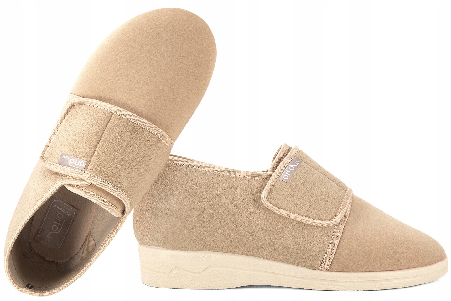 Adanex 29626 Bamboše Textilní Domácí Pantofle Papuče Na Haluksy ORTOline 41