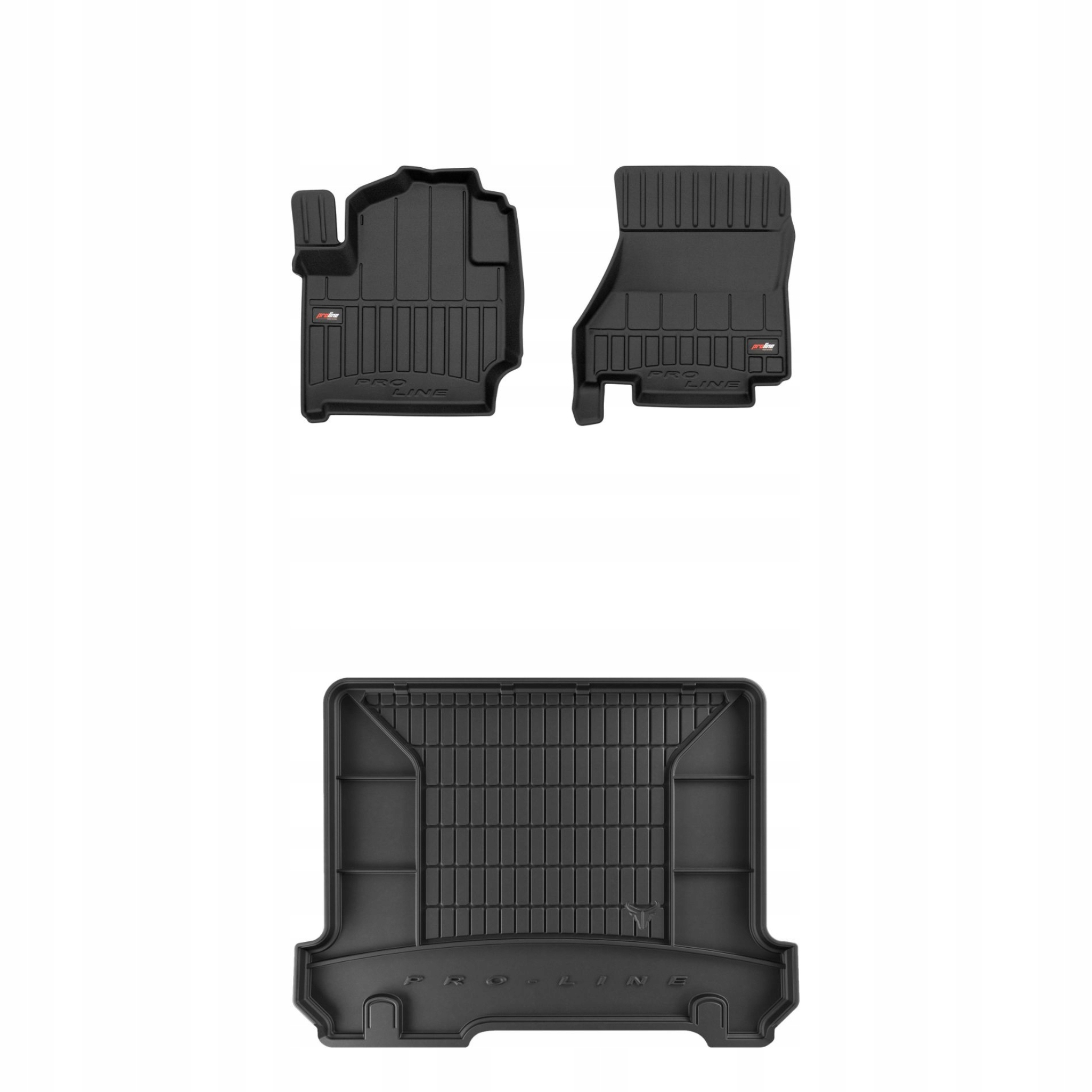 Sada gumových kobercov a rohoží pre Nissan e-NV200 2014-2021