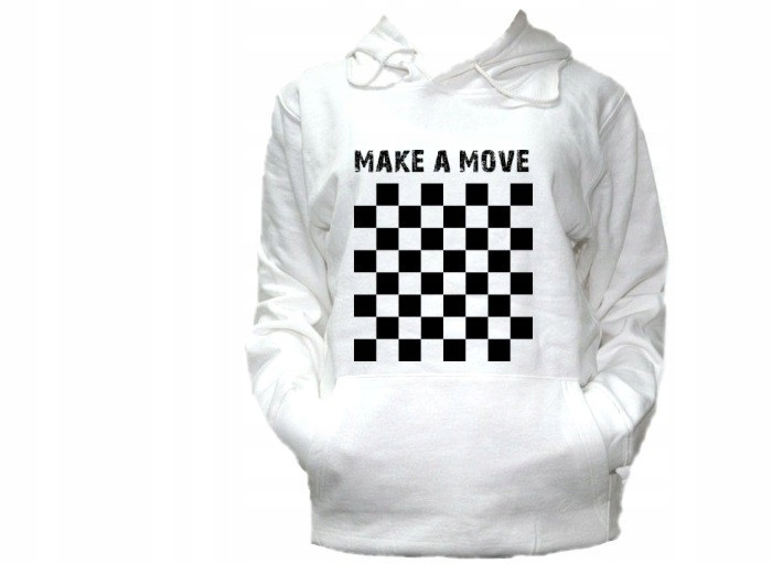 

Bluza Kaptur Szachy Szachista Chess Wzory