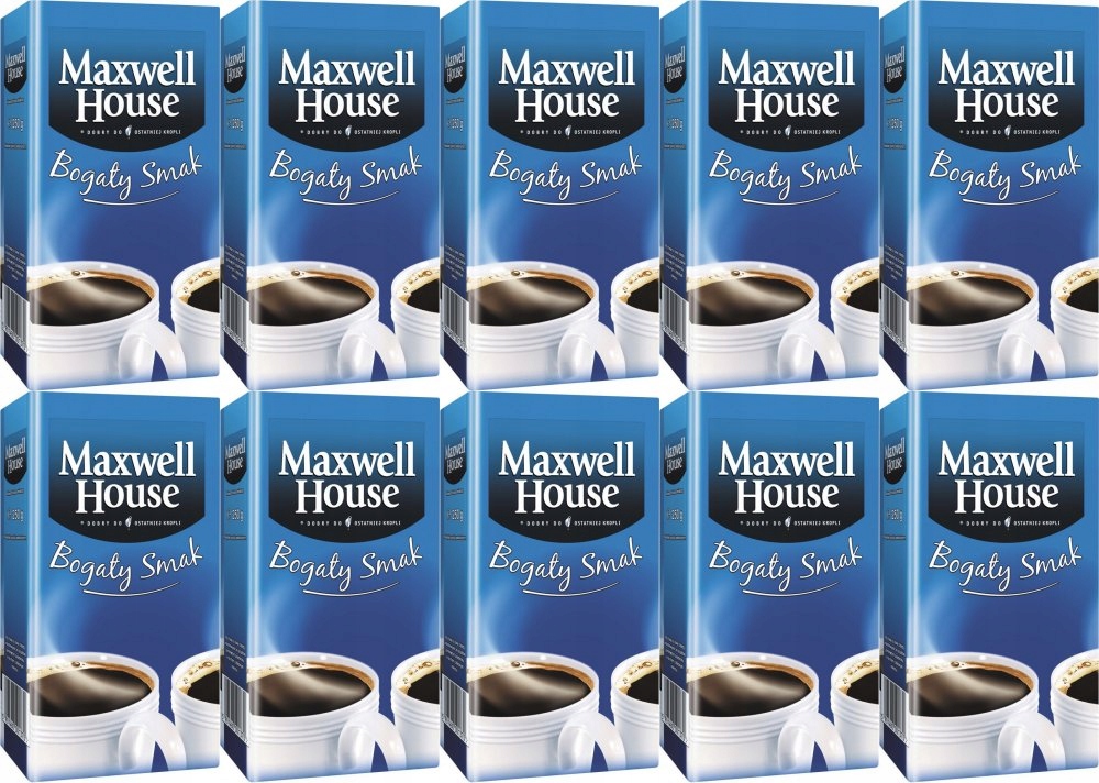 Kawa mielona Maxwell House, 250g x10