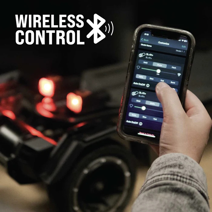 Zestaw dwóch świateł Shredlights SL-300+, SL-R1+ Kolor czarny