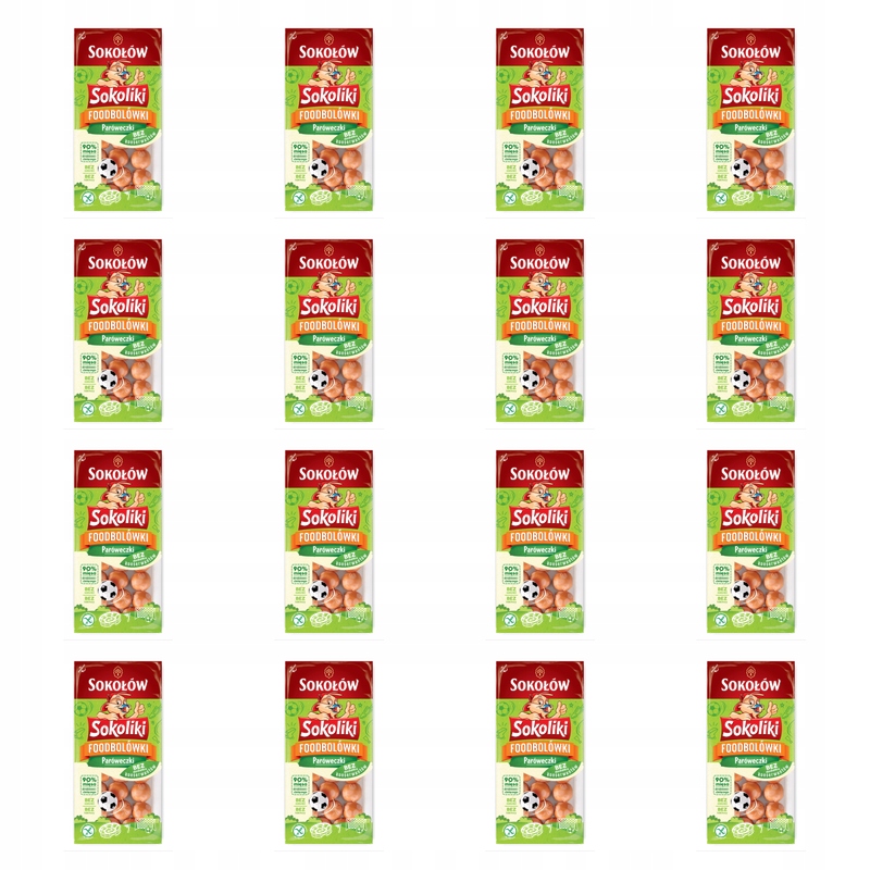 Sokoliki Foodbolovky 130g Sokołów X16