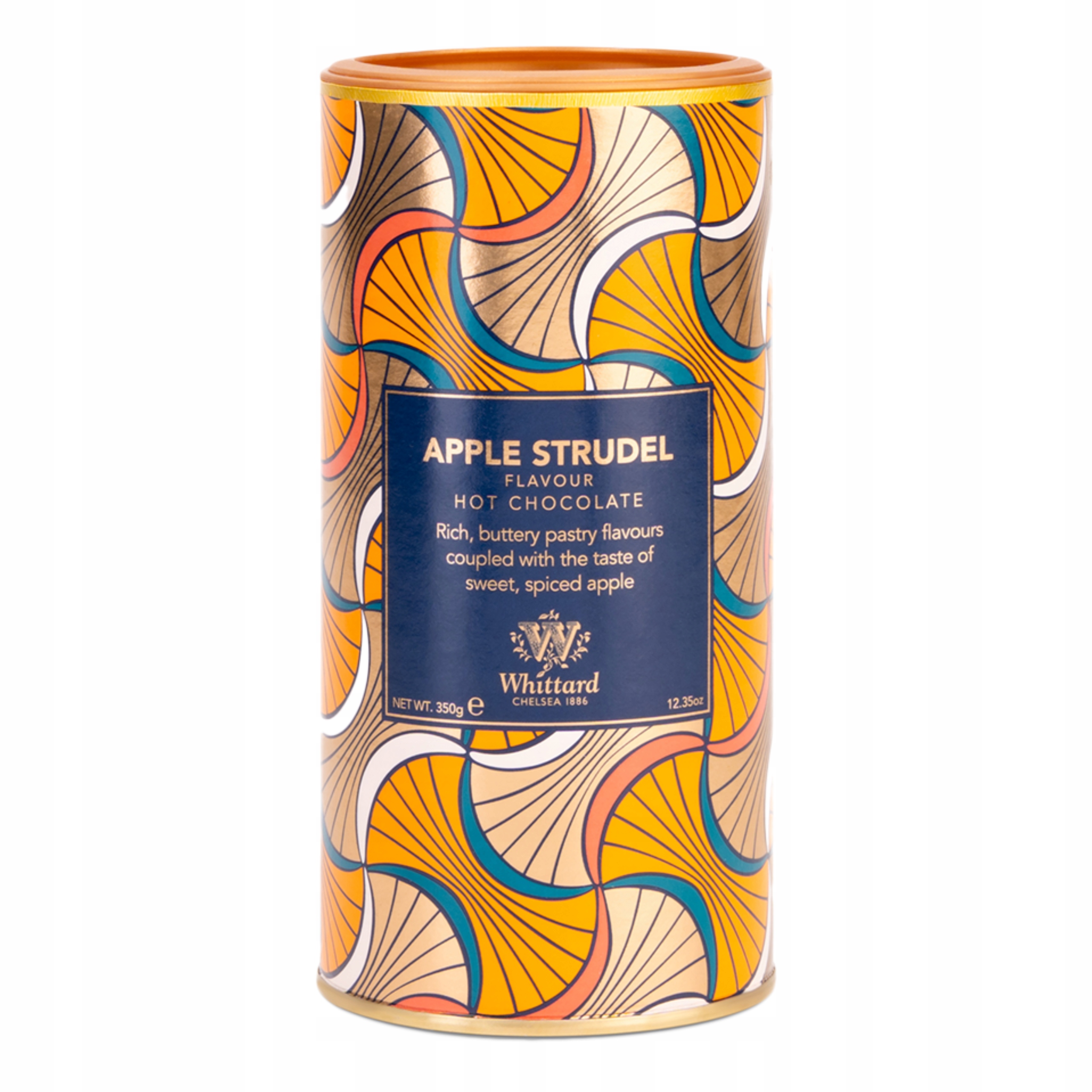 Levně Horká čokoláda bílá Whittard of Chelsea Apple Strudel, 350 g