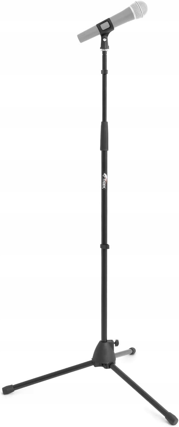 Prosty statyw mikrofonowy Tiger MCA21-BK regulowany 84-144cm