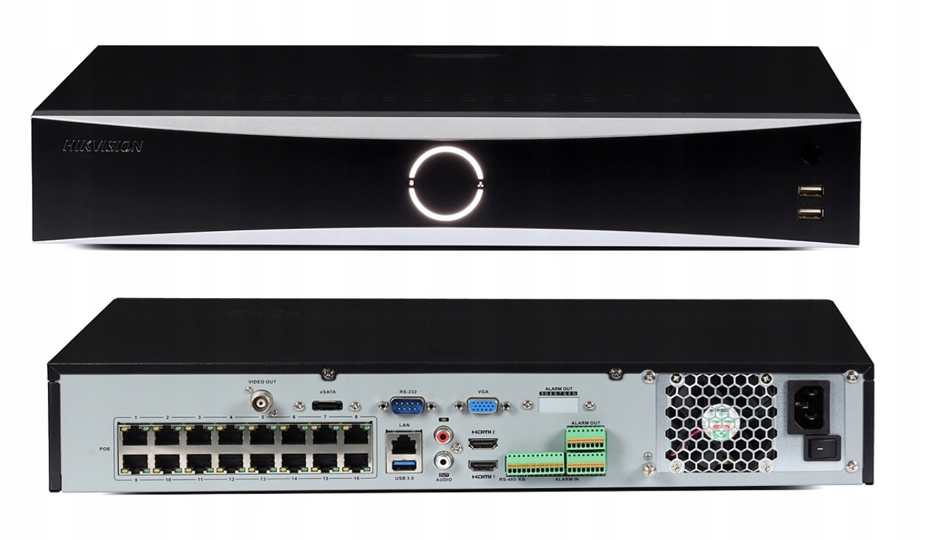 Rejestrator Ip Hikvision DS-7716NXI-I4/16P/S 16 kanałów