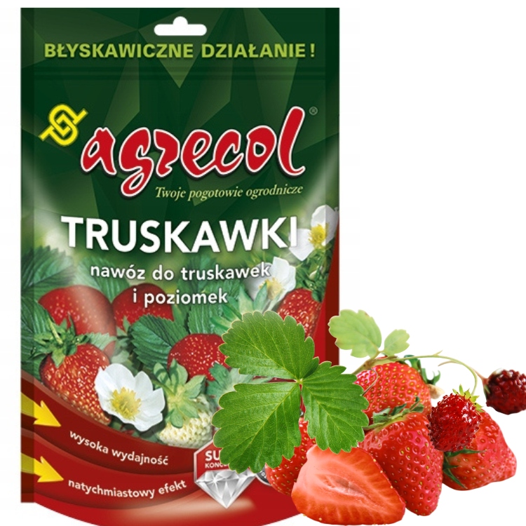

Nawóz do truskawek i poziomek 0,35kg Agrecol