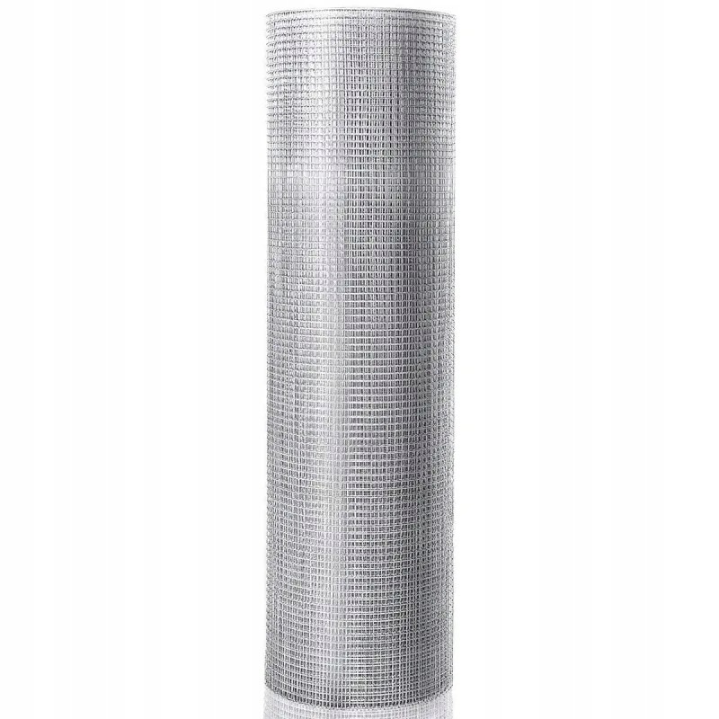 Železná síťovina GT3906, 0,9 x 15 m, otvory 7 x 7 mm, stříbrná