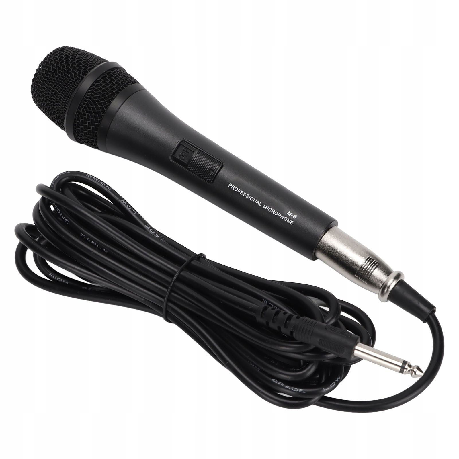 dynamiczny mikrofon do karaoke, metalowy mikr