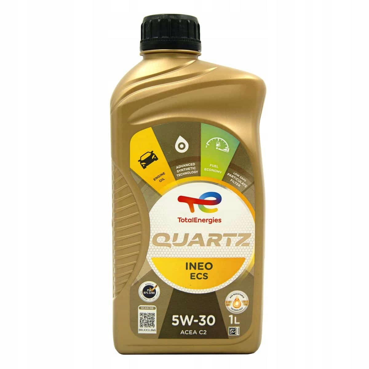 

Total Quartz Ineo Ecs 5W30 Fuel Economy 1L