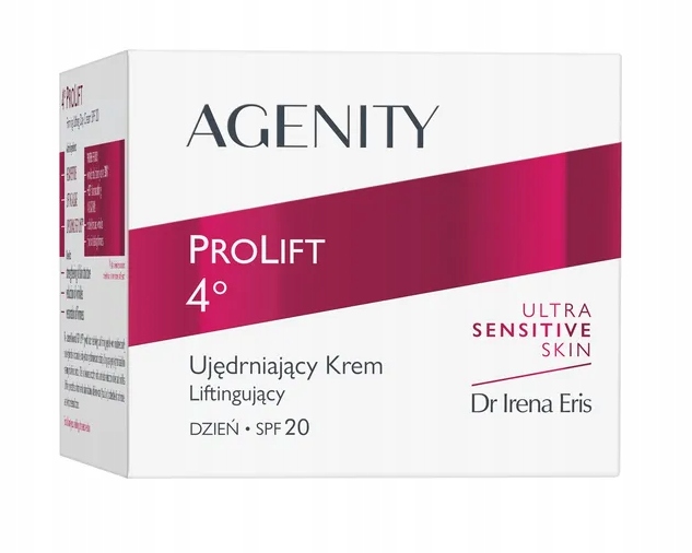 Agenity Prolift 4° Krem liftingujący ujędrniający SPF20 50ml
